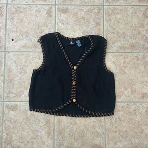 Black and Brown Women's Tank Top